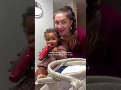 【E】Per il naso chiuso di un bambino di 1 anno, la mamma sceglie Cleanote.