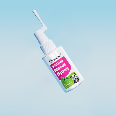 qualità CleaNote Spray nasale salino a base di menta 60 ml rinfrescante rilassante per bambini fabbrica